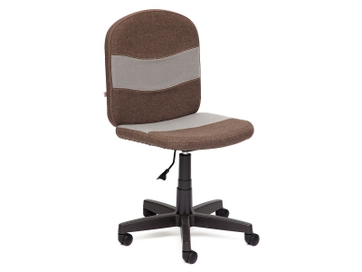 Кресло компьютерное «Степ» (Step) коричнево-серое